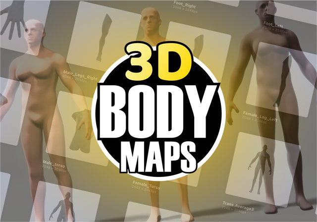 3D Body Maps
