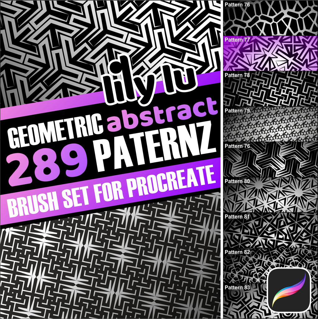 Abstract Patterns for Procreate