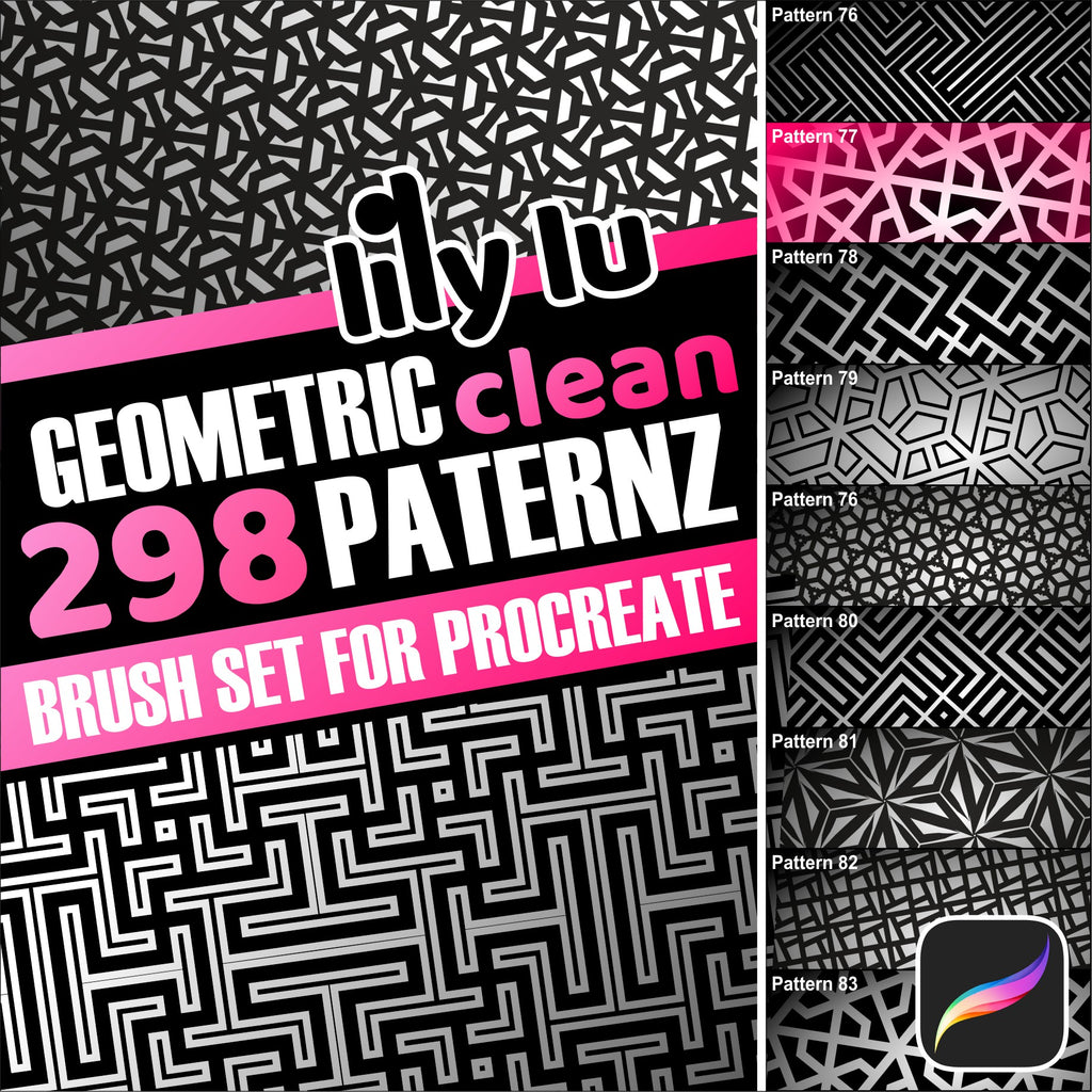 Geometric Patterns for Procreate