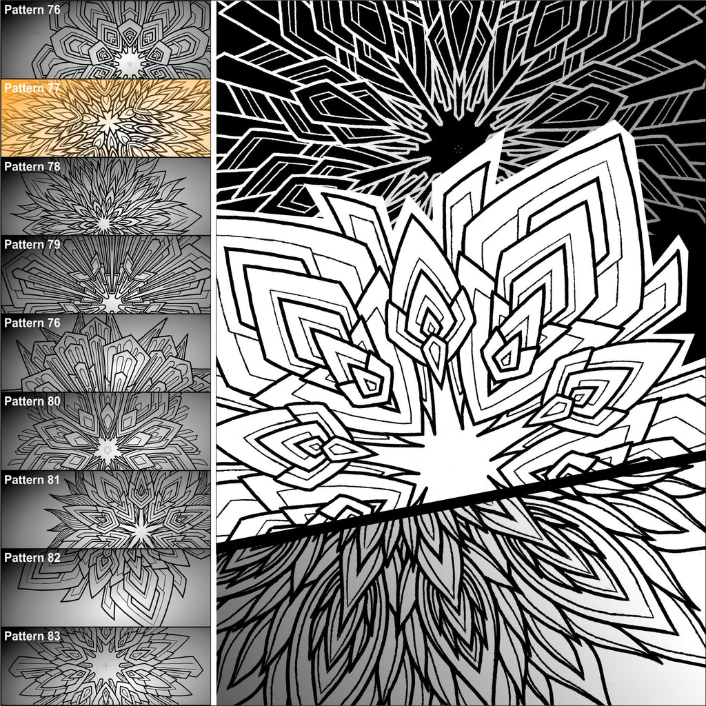 Mandala Flowers for Procreate