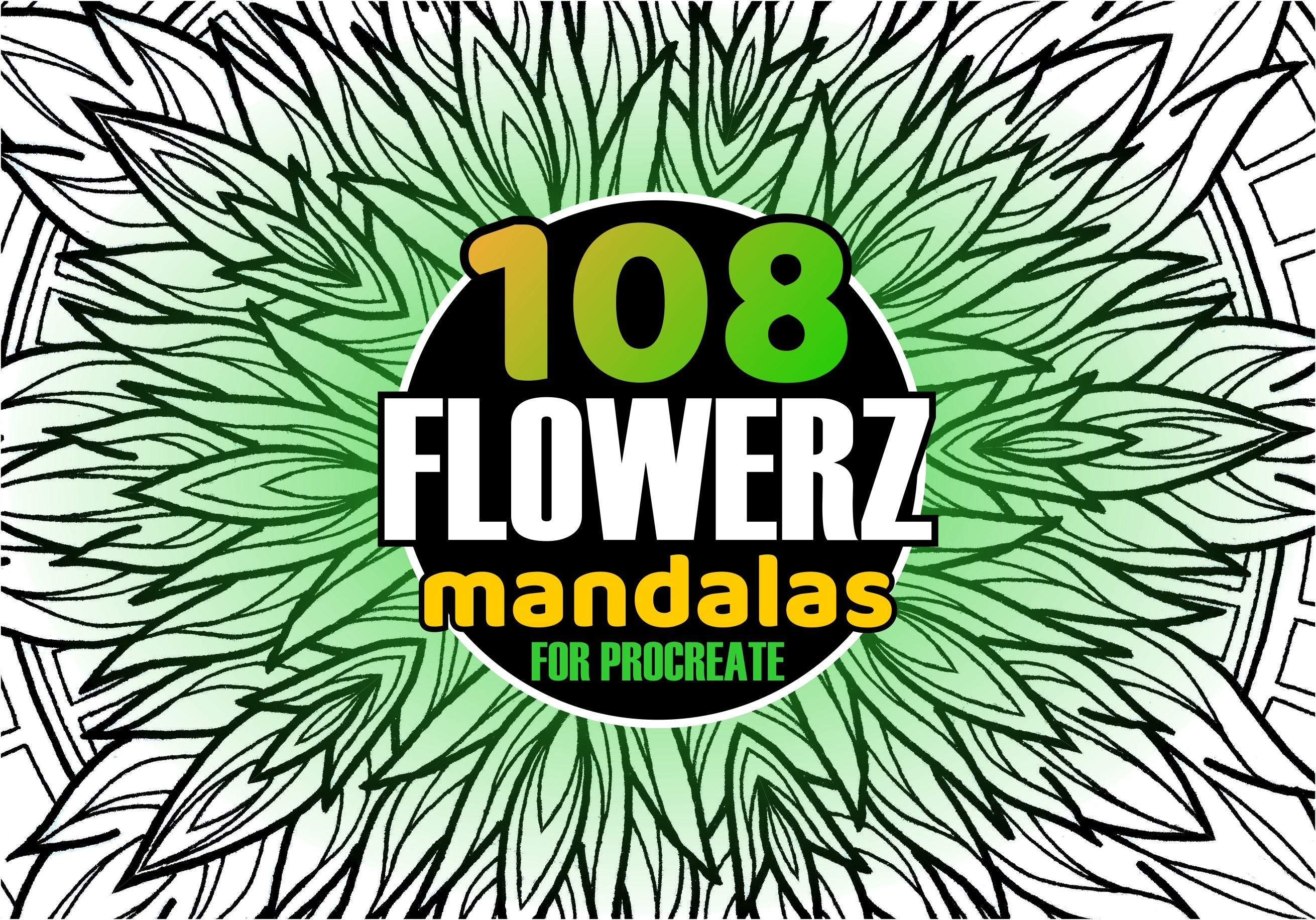 Mandala Flowers for Procreate