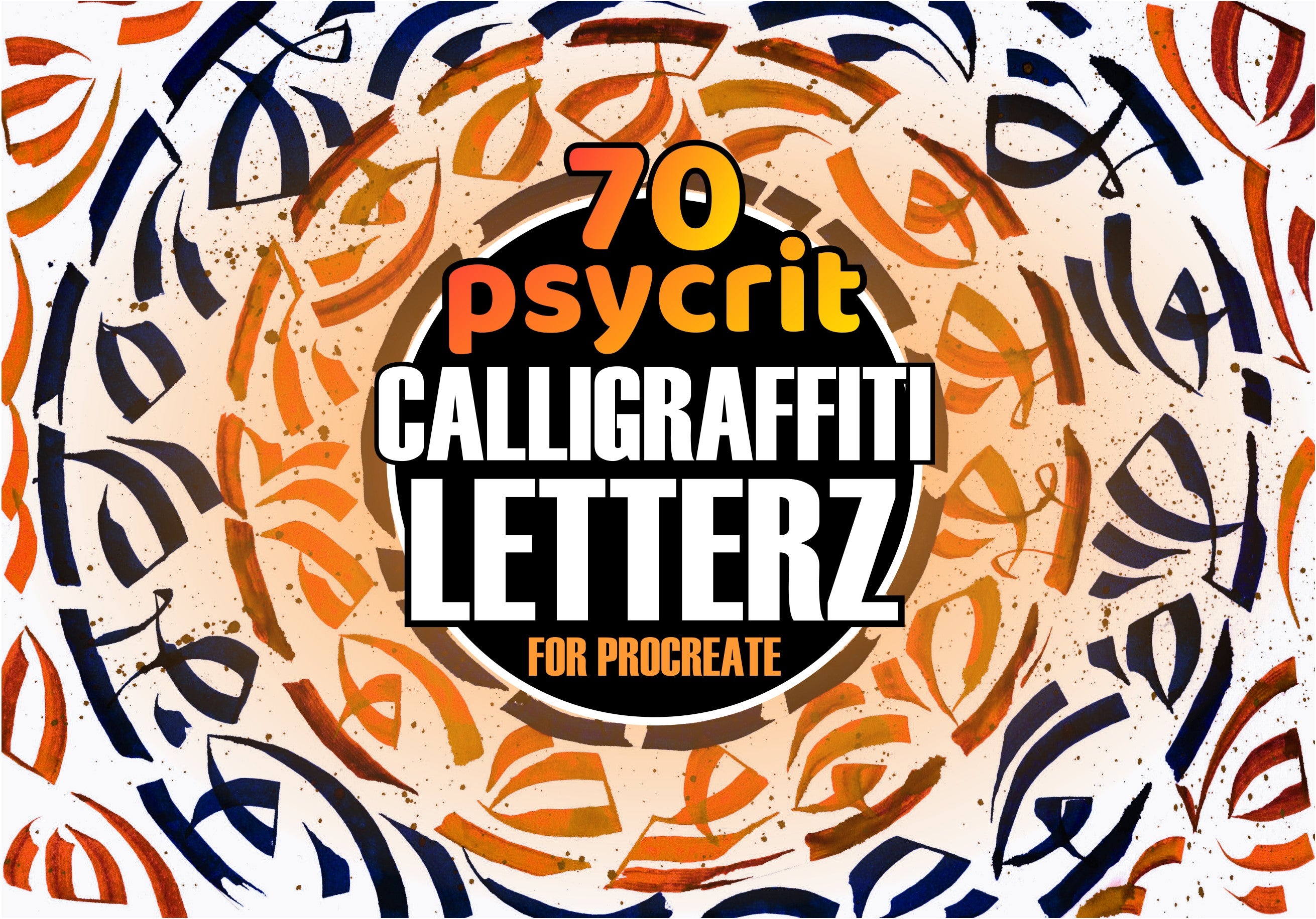 Psycrit Calligraffiti Lettering for Procreate