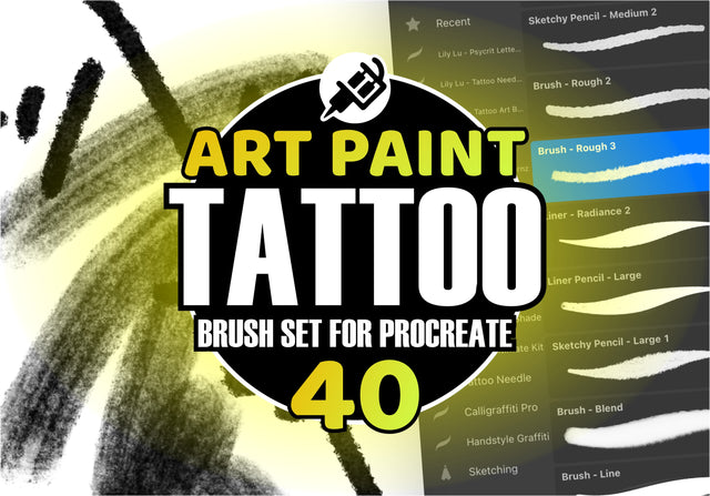 Art Paint Tattoo Brushes